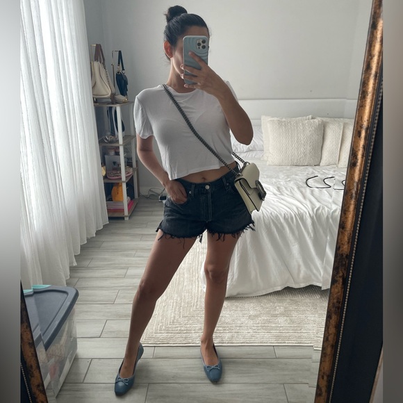 Citizens Of Humanity Pants - Citizens Of Humanity Loro Shorts in Vintage Black